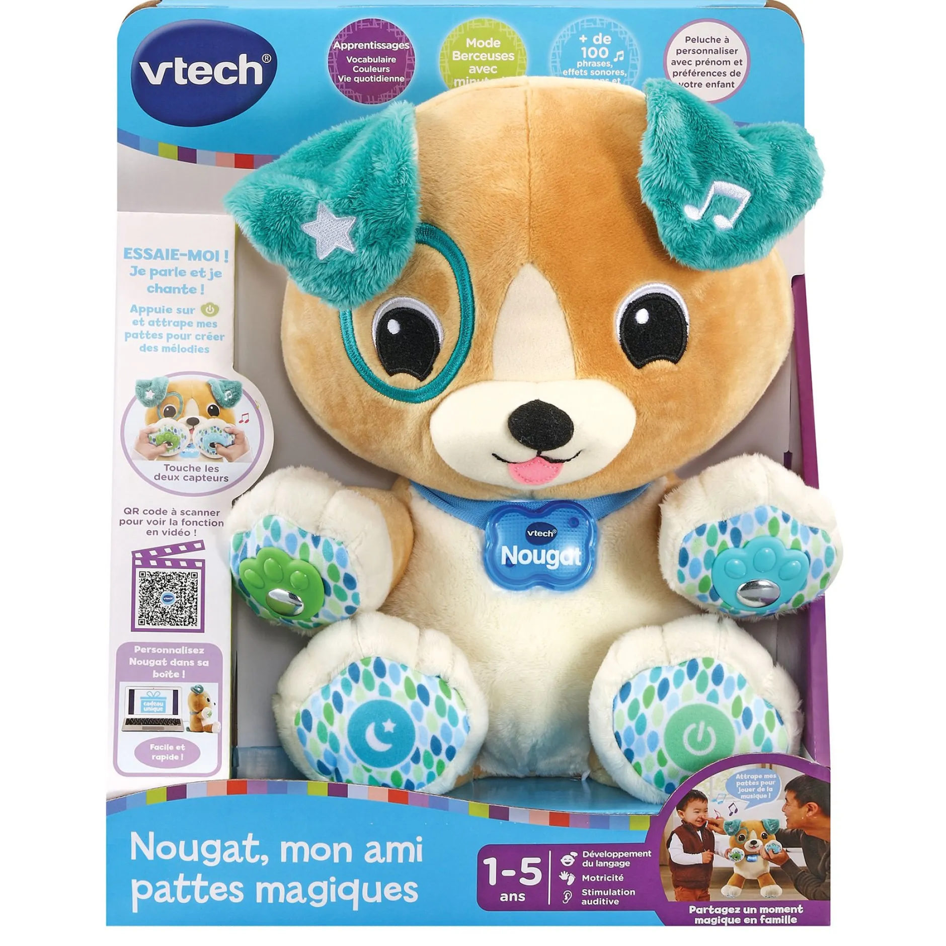 Peluches Musicales*Vtech Mon amie pattes magiques de Nougat