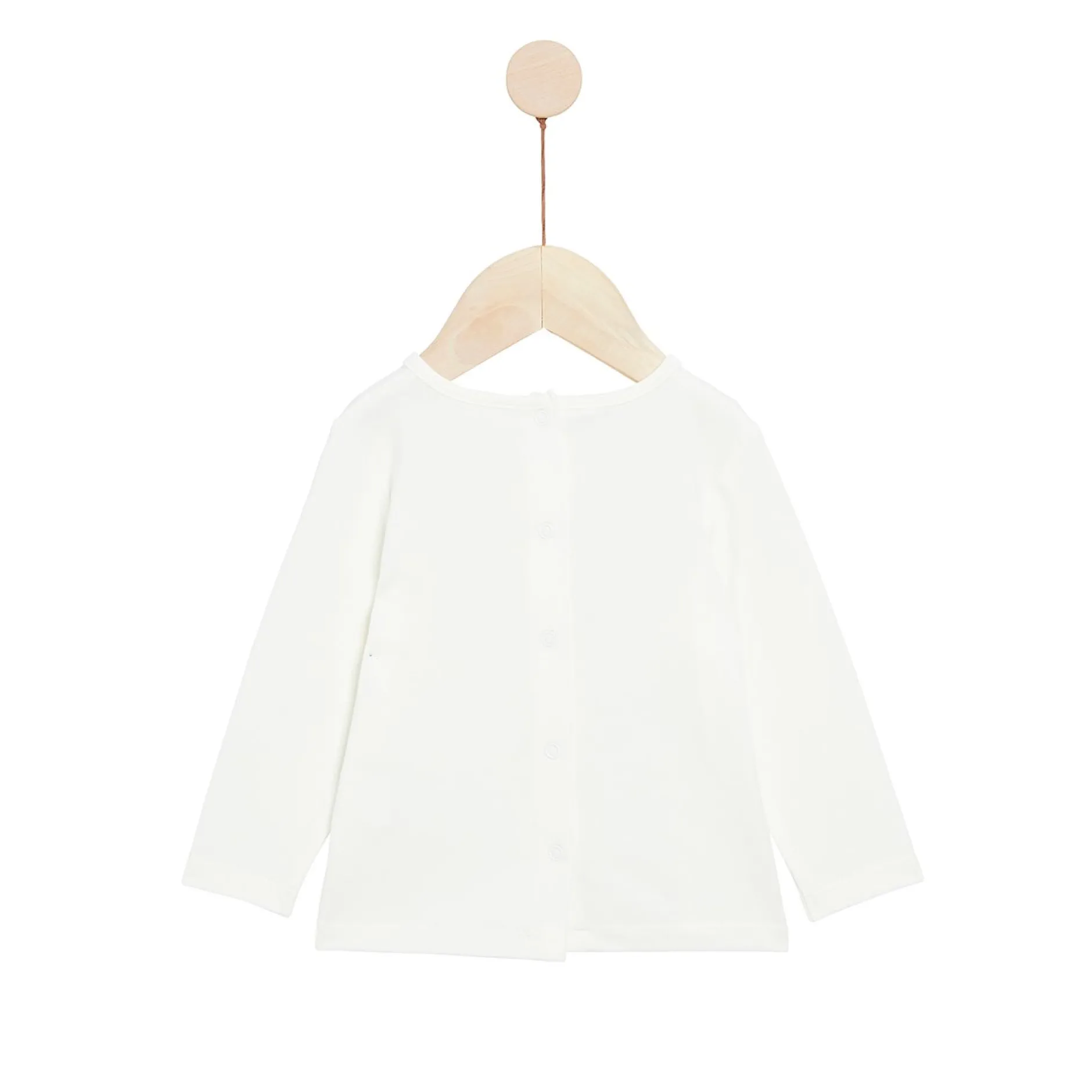 T-Shirts, Polos, Chemises*Marèse Mon écureuil chou Tee-shirt manches longues de Ecru Peluche