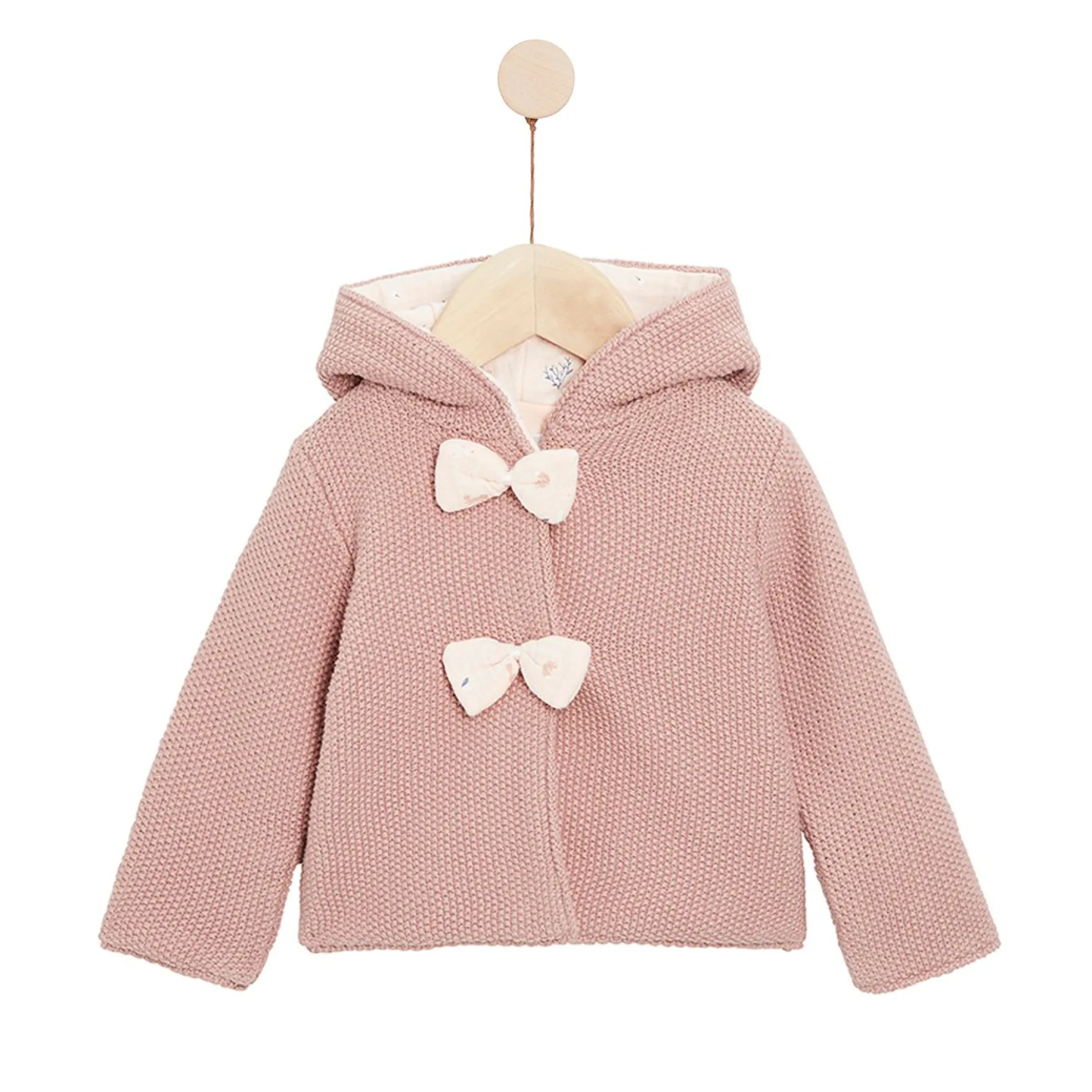 Vestes, Manteaux, Pilotes*Marèse Mon écureuil chou Veste en tricot à capuche 12 mois de Brown