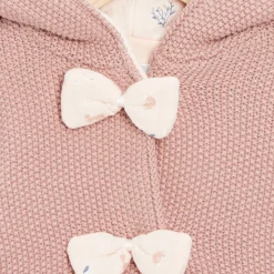 Vestes, Manteaux, Pilotes*Marèse Mon écureuil chou Veste en tricot à capuche 12 mois de Brown