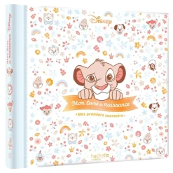 Livres*Hachette Jeunesse Disney Mon livre de naissance de Bleu