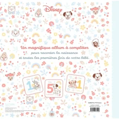 Livres*Hachette Jeunesse Disney Mon livre de naissance de Bleu
