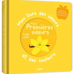 Livres*AUZOU Mon livre des odeurs et des couleurs de Mes premières odeurs