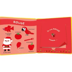 Livres*AUZOU Mon livre des odeurs et des couleurs de Mes premières odeurs