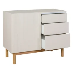 Commodes*Quax Mood Commode 3 tiroirs 1 porte de Clay