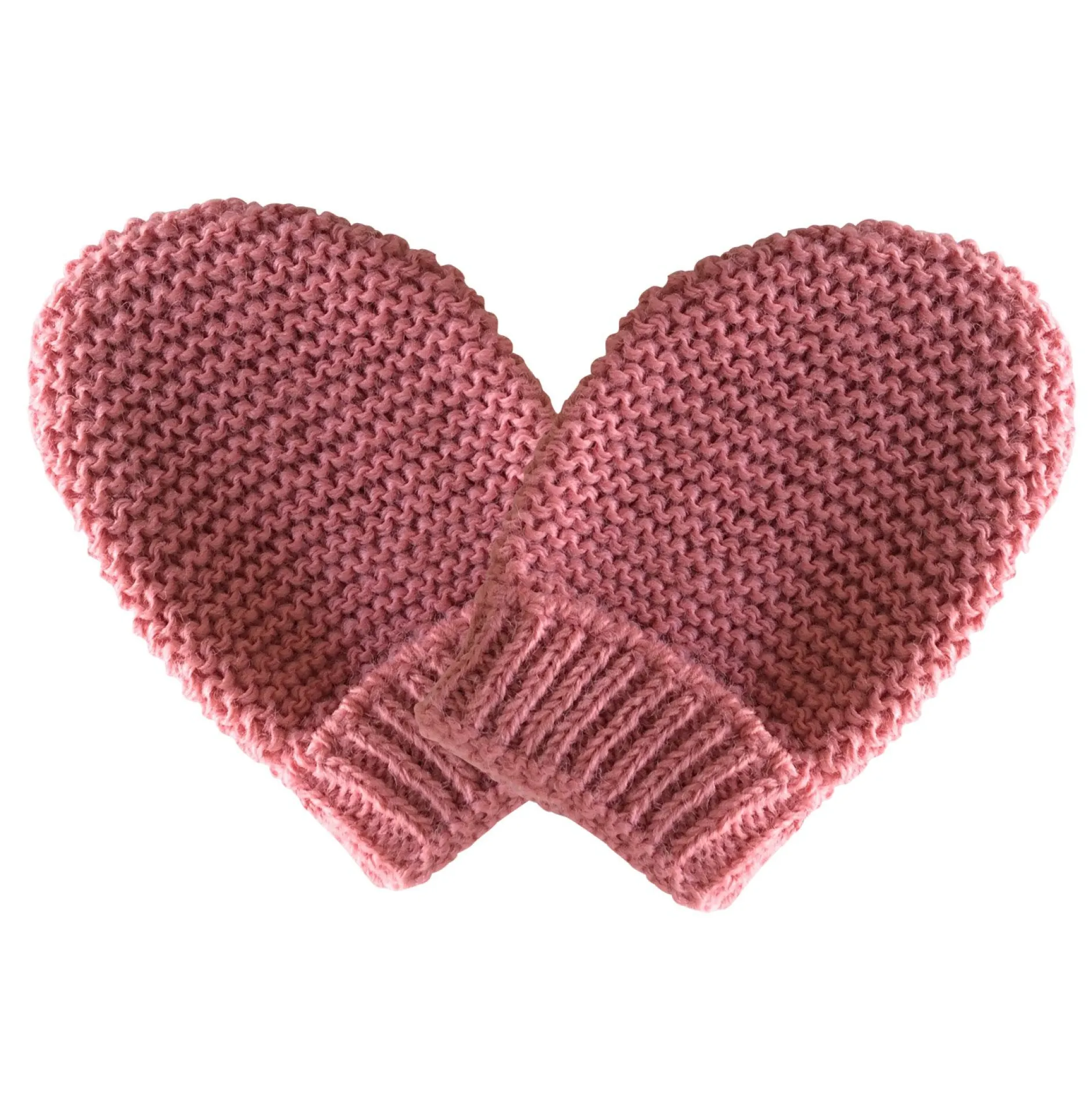 Collection Tricot|Bonnets, Moufles, Chaussons*P'tit bisou Moufles Collection Trousseau Tricot 2019 0-1 mois de Rose Petunia