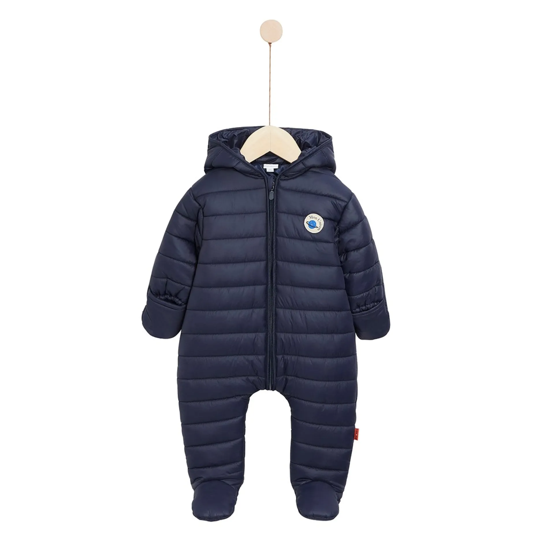 Vestes, Manteaux, Pilotes*P'tit bisou Mr Constellation Pilote avec pieds et moufles de Blue Castel