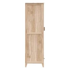 Armoires 2 Portes*Théo Naia Armoire de Bois Wardrobe Naturel