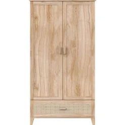 Armoires 2 Portes*Théo Nami Armoire 2 portes de Naturel