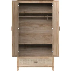 Armoires 2 Portes*Théo Nami Armoire 2 portes de Naturel