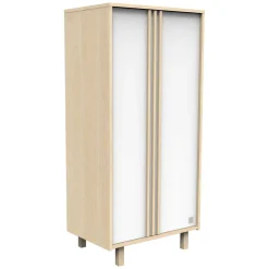 Armoires 2 Portes*Sauthon Baby's Sweet Home Nature Armoire 2 Portes de Chêne Velours - blanc