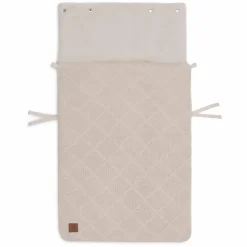 Gigoteuses & Nids D'Ange*Jollein Nid d'ange de Check Knit - Oatmeal