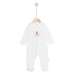 Pyjamas|Pyjamas*P'tit bisou Noël Pyjama de Ecru Snowflakes