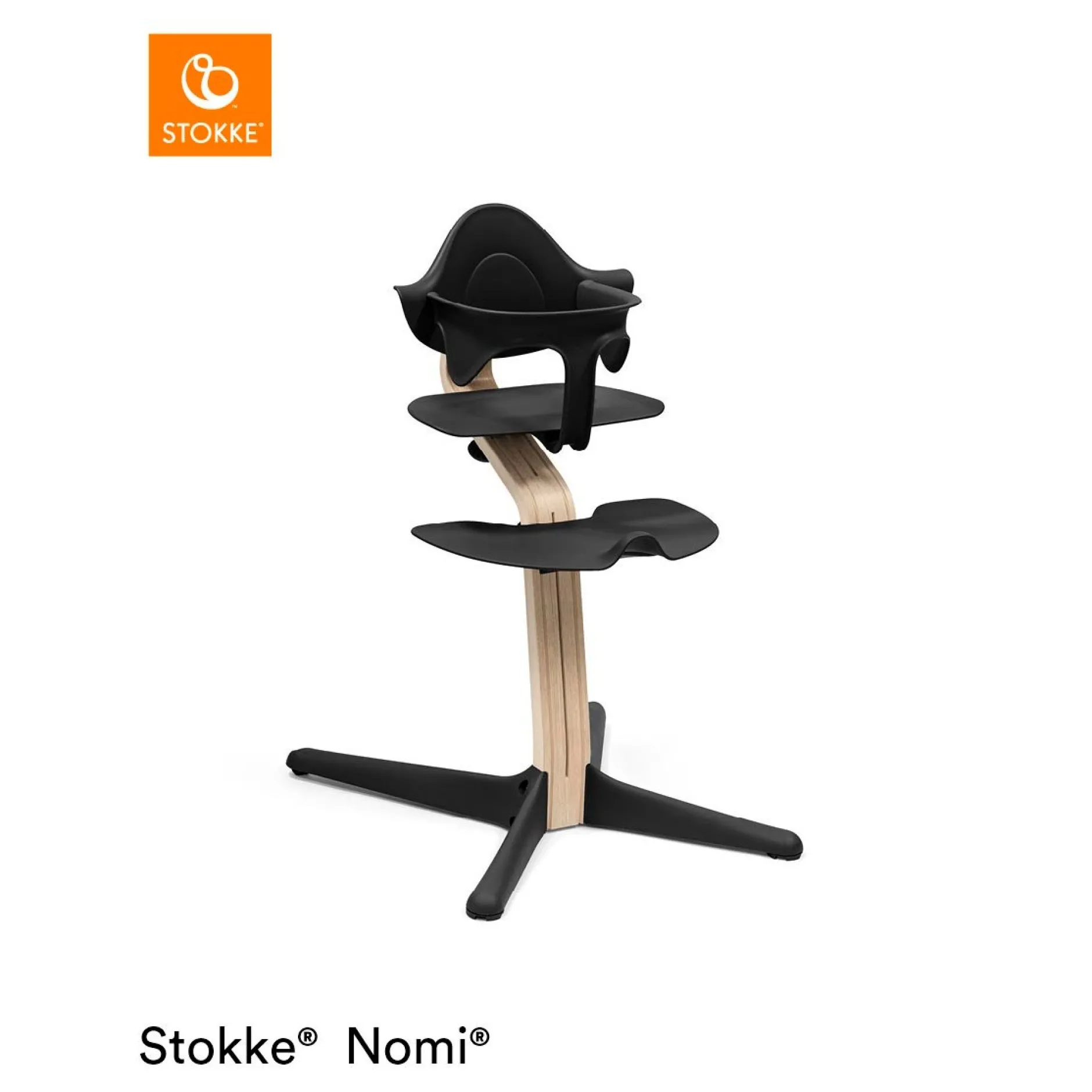 Autres Accessoires Pour Chaise Haute*Stokke® Nomi® Baby Set de Noir