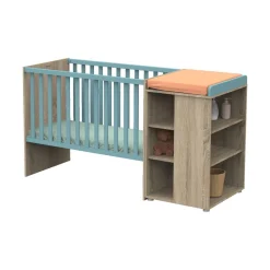 Ensembles Évolutifs|Lits 60X120 Évolutifs*Sauthon Baby's Sweet Home Nova new lit combiné évolutif 60x120 de Argile douce