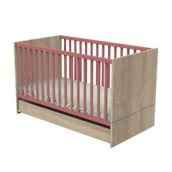 Lits 70X140 Évolutifs*Sauthon Baby's Sweet Home Nova new Little Big Bed 70x140 de Rose canyon
