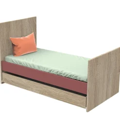 Lits 70X140 Évolutifs*Sauthon Baby's Sweet Home Nova new Little Big Bed 70x140 de Rose canyon