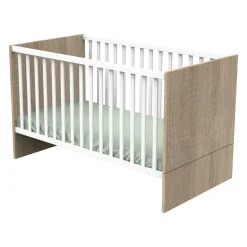 Lits 70X140 Évolutifs*Sauthon Baby's Sweet Home Nova new Little Big Bed 70x140 de Blanc lin