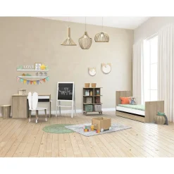 Lits 70X140 Évolutifs*Sauthon Baby's Sweet Home Nova new Little Big Bed 70x140 de Blanc lin
