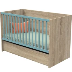 Tiroirs De Lit*Sauthon Baby's Sweet Home Nova new tiroir de lit sur roulette 70x140 de Bois