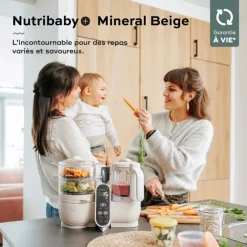 Cuiseurs Et Mixeurs*Babymoov Nutribaby(+) Robot Multifonctions bébé 6 en 1 de Mineral
