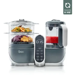 Cuiseurs Et Mixeurs*Babymoov Nutribaby(+) Robot Multifonctions bébé 6 en 1 de Industrial Grey