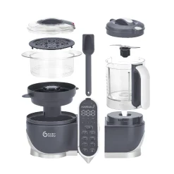 Cuiseurs Et Mixeurs*Babymoov Nutribaby(+) Robot Multifonctions bébé 6 en 1 de Industrial Grey