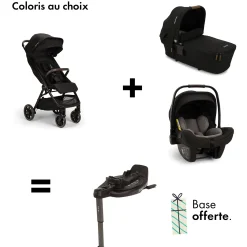 Tout Pour Vos Balades|Tout Pour Vos Trajets* Offre NUNA : base curv OFFERTE pour l'achat d'une poussette trvl lx + nacelle LYTL + coque Pipa Next de Nuna