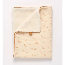 Couvertures*Sauthon Baby Déco Orsino Couverture de Vanille / Camel