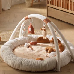 Tapis D'Éveil*Sauthon Baby Déco Orsino Tapis d'éveil de Vanille / Camel