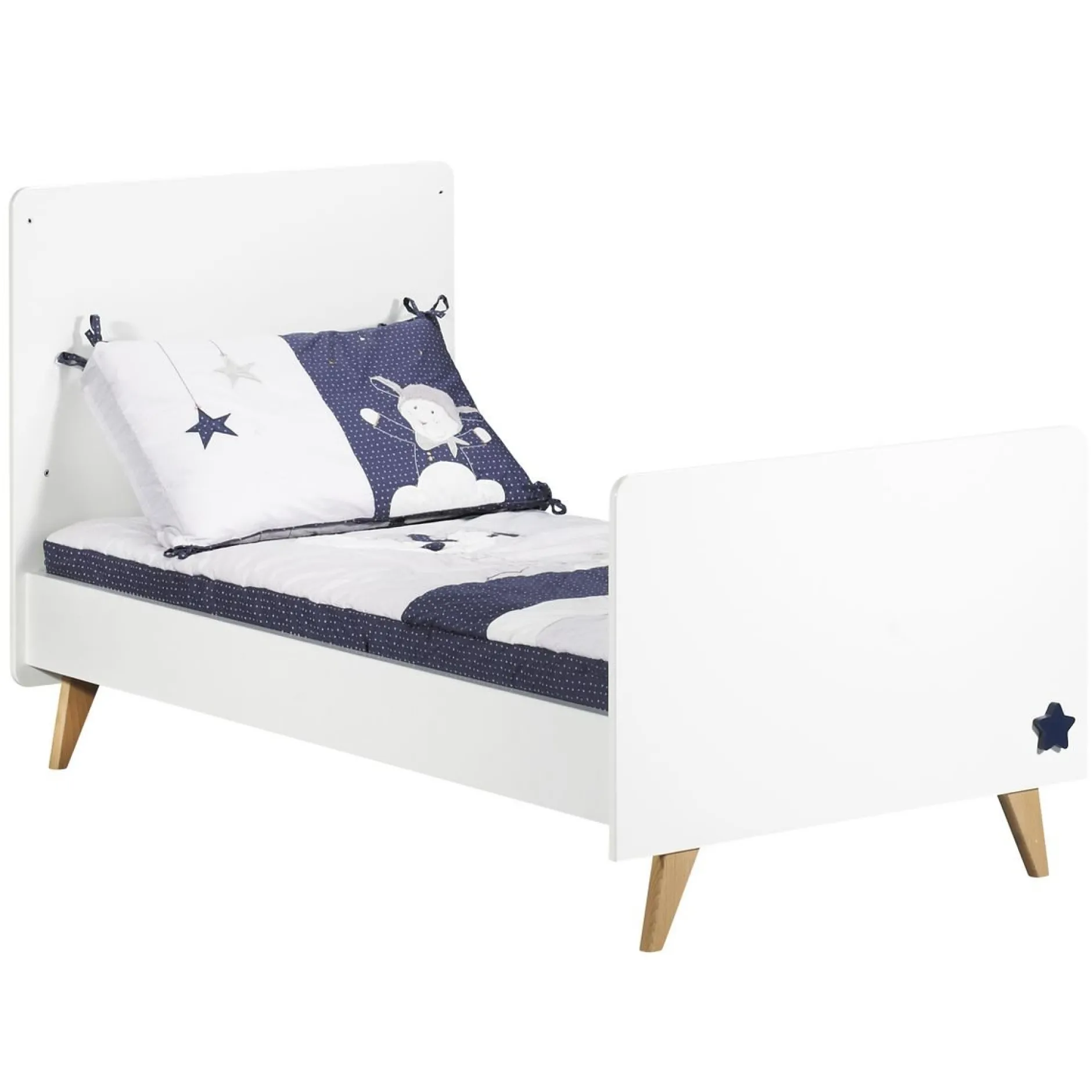 Lits 70X140 Évolutifs*Sauthon Baby's Sweet Home Oslo Little Big Bed 70x140 70 x 140 cm de