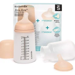 Biberons Pp (Polypropylène)*Suavinex Pack biberon ZERØ.ZERØ 270 ml de