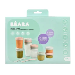 Pots|Coffrets*Béaba Pack 1er repas de Eucalyptus