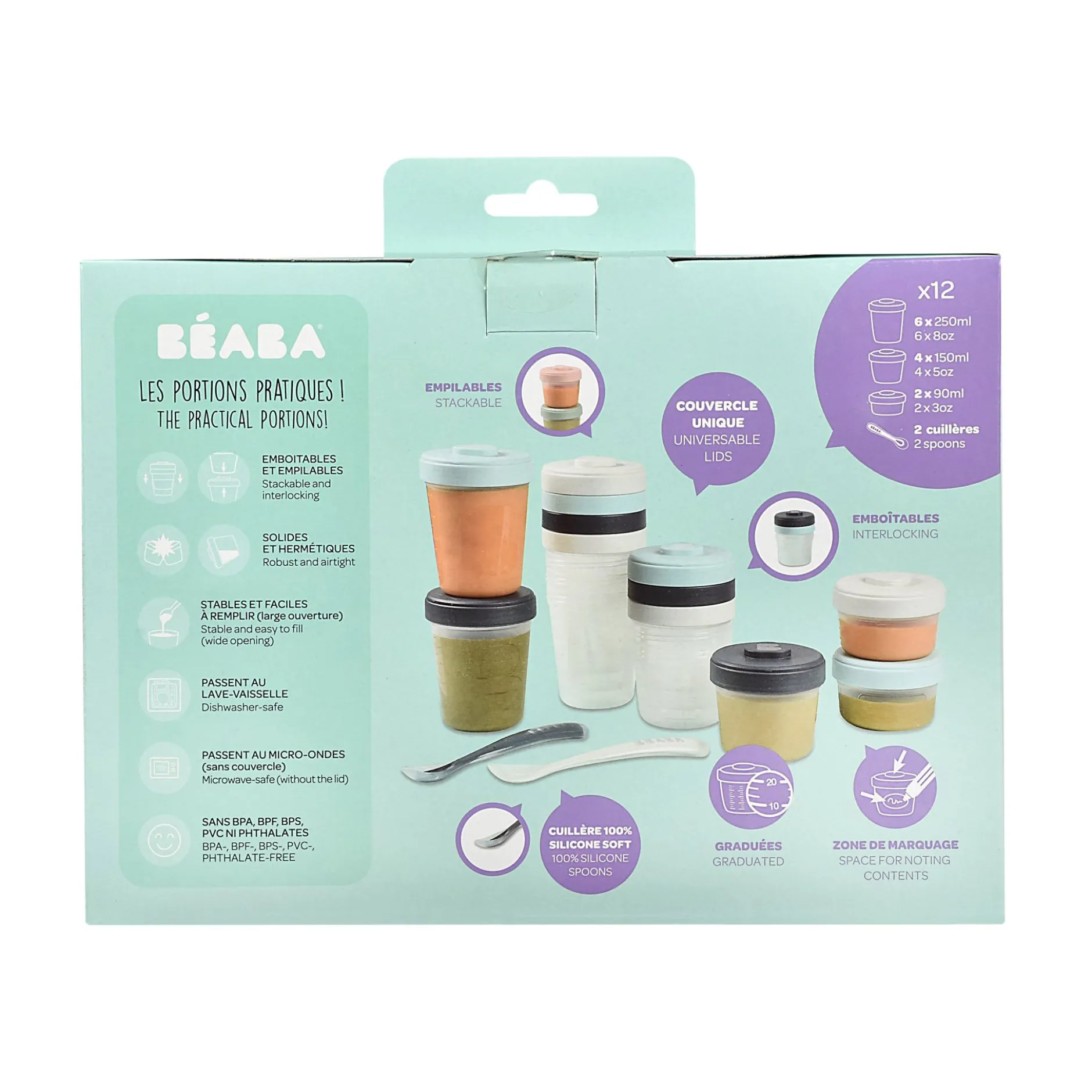 Pots|Coffrets*Béaba Pack 1er repas de Storm