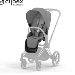 Poussettes 3-En-1|Poussettes 2-En-1*CYBEX Pack Siège - Priam 4 e-Priam 2 de Mirage Grey