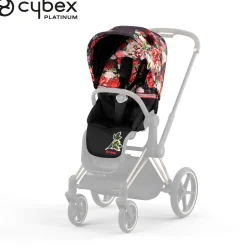 Accessoires Poussettes|Packs Poussettes*CYBEX Pack Siège - Priam 4 e-Priam 2 de Spring Blossom Dark