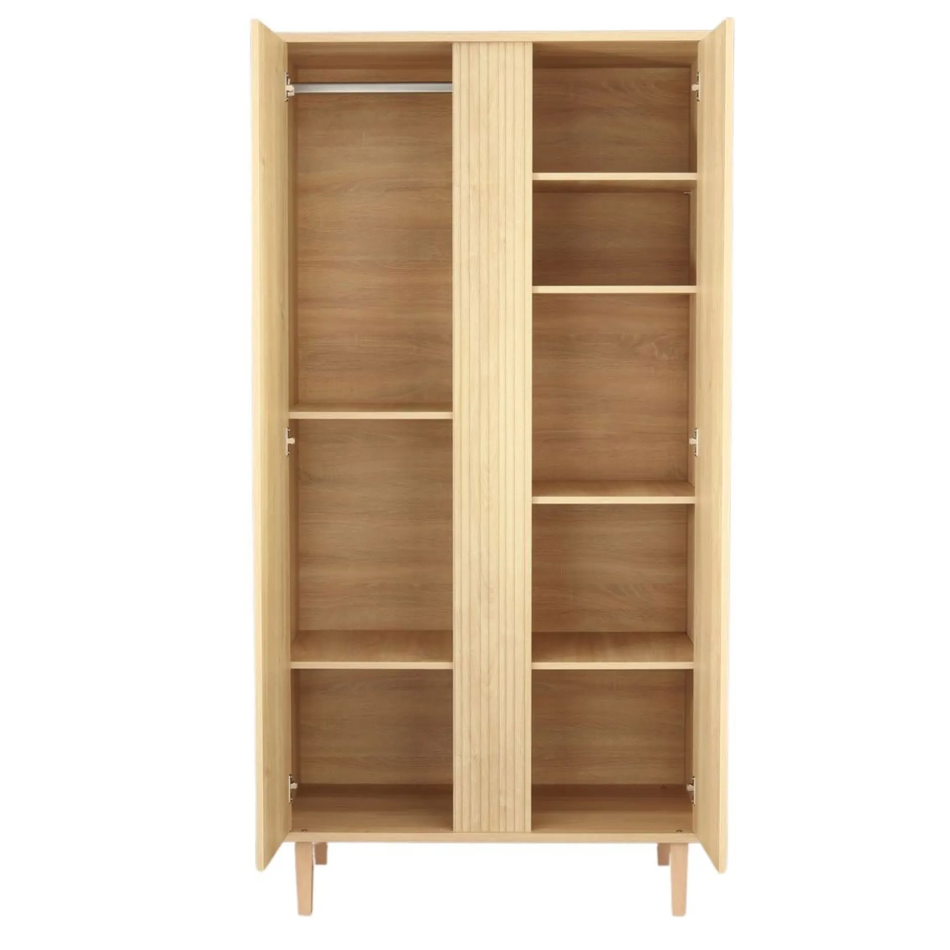 Armoires 2 Portes*Sauthon Baby's Sweet Home Paloma Armoire 2 portes de Bois chêne sépia