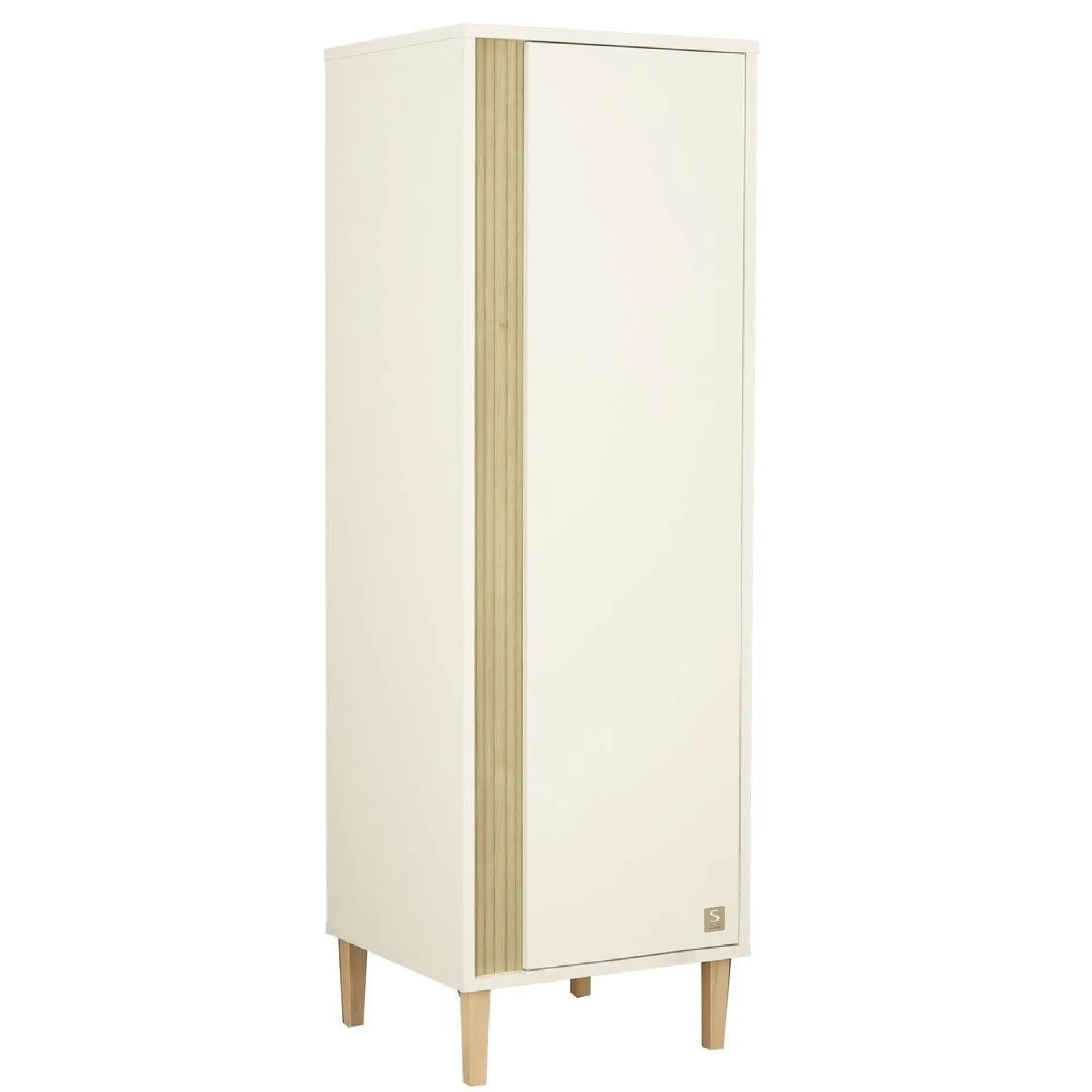 Armoires 1 Porte*Sauthon Baby's Sweet Home Paloma Armoirette 1 porte de Blanc neige