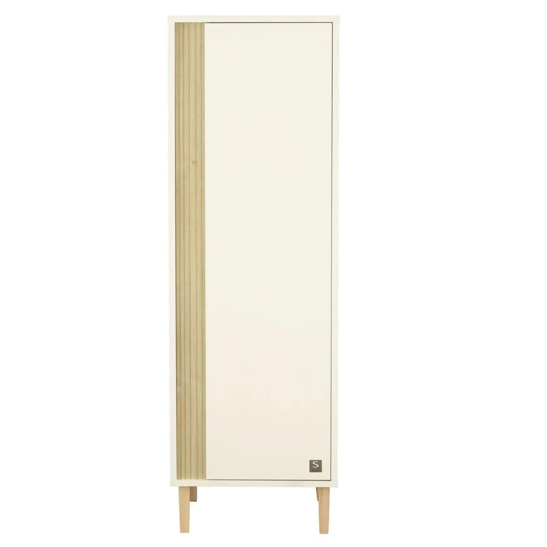 Armoires 1 Porte*Sauthon Baby's Sweet Home Paloma Armoirette 1 porte de Blanc neige