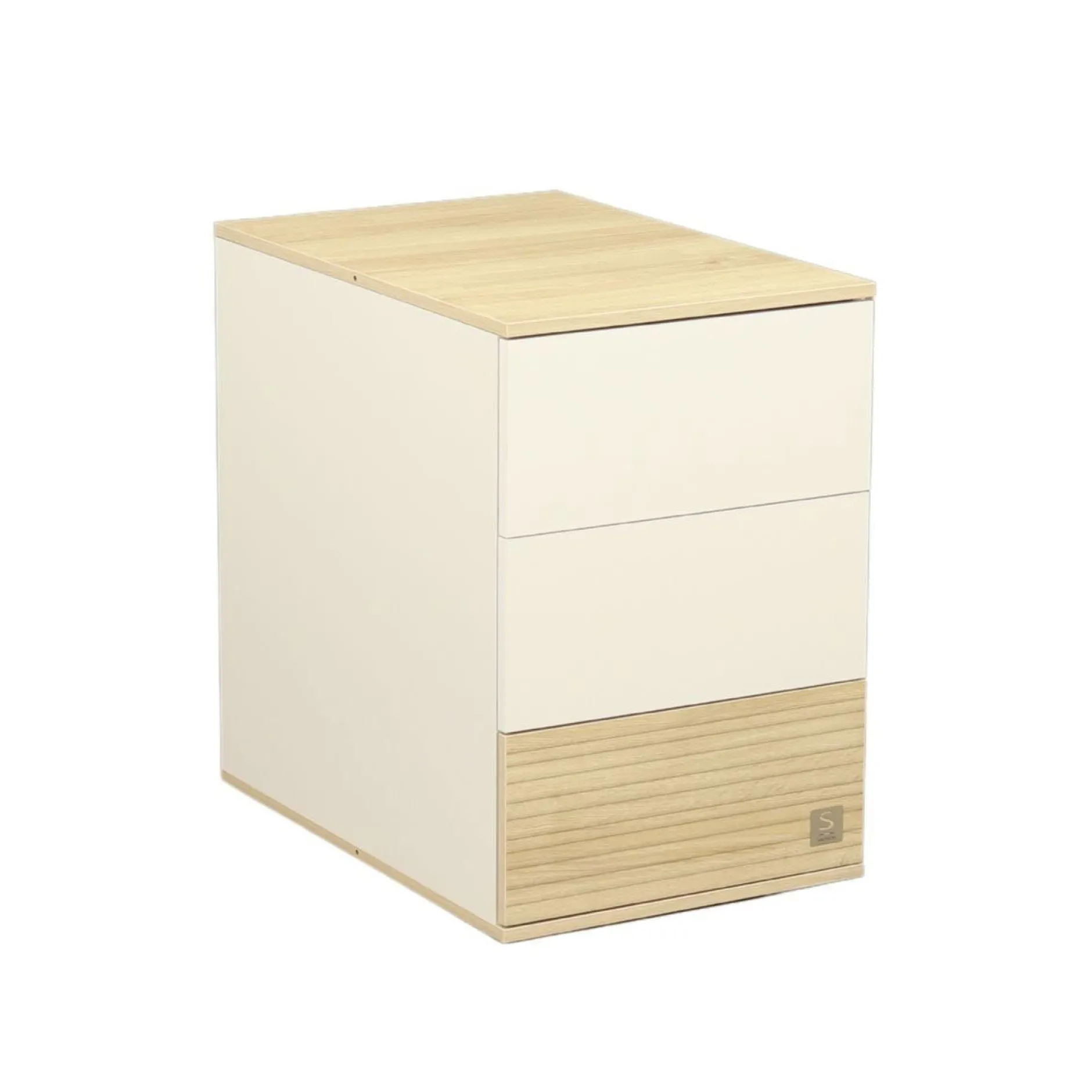 Lits 70X140 Évolutifs*Sauthon Baby's Sweet Home Paloma Lit combiné évolutif 70 x 140 cm de Chêne sépia blanc