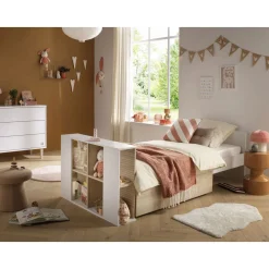 Lits 60X120 Évolutifs*Sauthon Baby's Sweet Home Paloma Lit transformable en 90 x 190 60 x 120 cm de Blanc neige