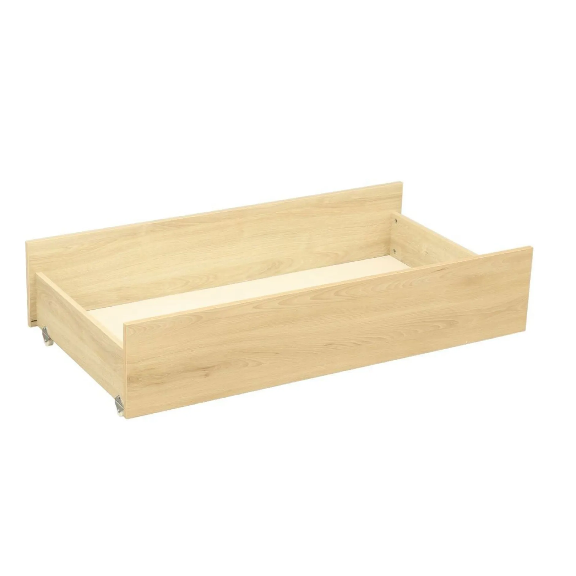 Tiroirs De Lit*Sauthon Baby's Sweet Home Paloma Tiroir de lit évolutif sur roulettes de Chêne sépia