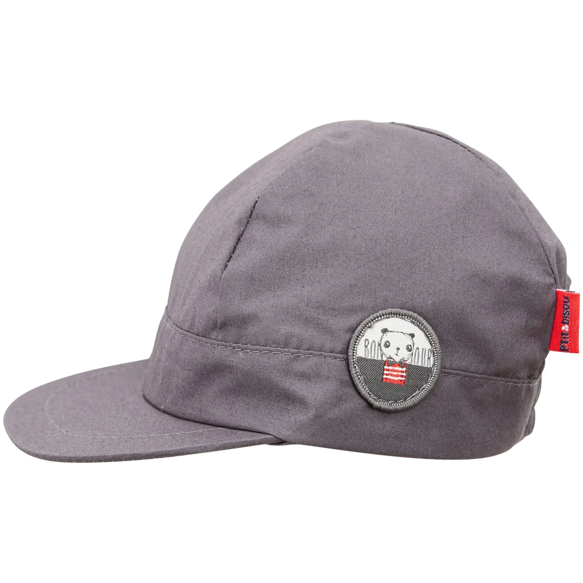 Chapeaux, Bonnets, Écharpes*P'tit bisou Panda & Coccinelle Casquette de Gris