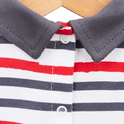 T-Shirts, Polos, Chemises*P'tit bisou Panda & Coccinelle Polo manches courtes 1 mois de Wild