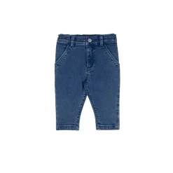 Pantalons, Shorts|Pantalons, Shorts, Leggings*Petit Bateau Pantalon bébé en jean élasthanne 6 mois de Bleu délavé