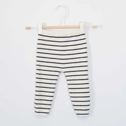 Pantalons, Shorts|Pantalons, Shorts, Leggings*La Manufacture de Layette Pantalon Petits Marins 1 mois de Ecru/marine