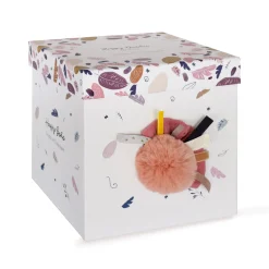 Doudous*Doudou et Compagnie Pantin pompon de Happy Boho terracota