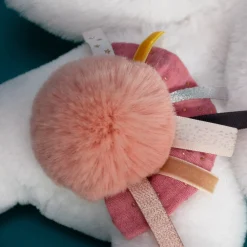 Doudous*Doudou et Compagnie Pantin pompon de Happy Boho terracota