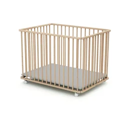 Parcs|Parcs*Formula Baby Parc pliant en bois de Brut