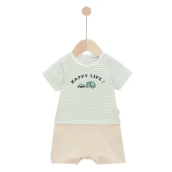 Combinaisons, Salopettes*P'tit bisou Parfum du Sud Combicourte de Rayure Méridienne